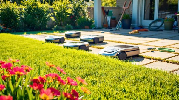 Top 5 robots tondeuses à découvrir pour un entretien facile du jardin