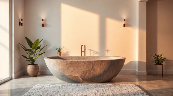 Top 5 vasques en pierre naturelle pour une salle de bain élégante