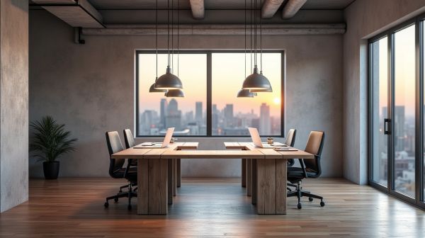 Transformez votre espace de travail avec un bureau ambiance industrielle