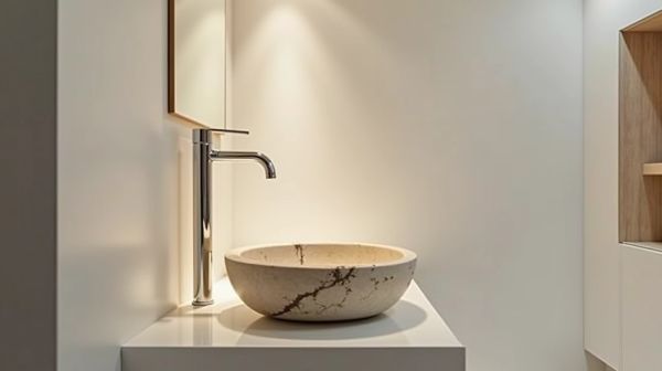 Trouver la vasque en pierre naturelle idéale pour votre salle de bain